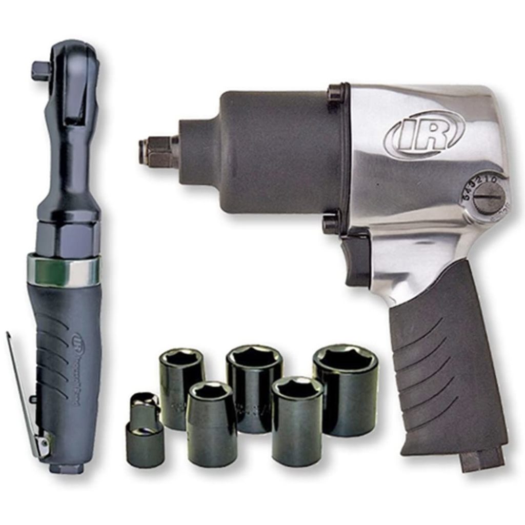 Ingersoll Rand 2317G Edge Series Air Impactool and Ratchet Kit